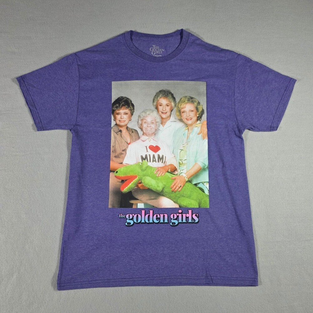 The Golden Girls Tee - Purple Women's/Unisex Medium